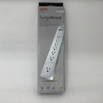 Apc Surgearrest Protector Power Strip 7-OUTLET White (PE76W) New Nos. Fixed Price $39.95.