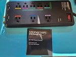 Monster Power Home Theatre Center Surge Protector Outlet Ht 800G. Fixed Price $20.00.