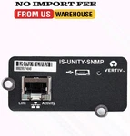 Brand New Liebert Vertiv Platform Communications Card (is-unity-snmp). Fixed Price $227.00.