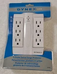 Dynex 6-OUTLET Wall-mount Surge Protector DX-6OUT New. Fixed Price $17.95.