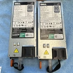 Lot Of 2 Dell 1100W 80 Plus Platinum Server Power Supply L1100E-S1 0CMPGM. Fixed Price $39.99.