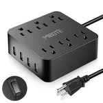 Power Strip With Usb, Mibote 6 Ac Outlet 4 Port Surge Protect. Fixed Price $22.69.
