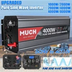 4000W Pure Sine Wave Power Inverter 24V To 110V Converter For Boat Car Camping. Fixed Price $95.99.