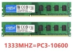 Crucial 8GB DDR3 PC3-10600 1333MHZ Dimm Memory Ram (CT102464BA1339/8G). Fixed Price $21.99.