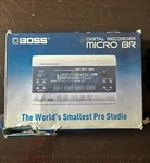 Boss Micro Br Digital Recorder Portable 4-TRACK Studio With Box. Fixed Price $85.00.