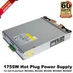 Dell Powervault MD3060E MD3260 MD3460 MD3860I 1755W Hot-plug Supply D7RNC. Fixed Price $49.99.