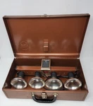 Vtg "acme Mov-e-lite" Model R4 Movie Lighting 4-BULB 15" Bar Metal Case. Fixed Price $32.75.