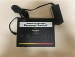 Garrettcom Model P80C-GEM Magnum Dual-speed Personal Switch W/ Power Supply. Fixed Price $75.99.