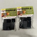 2 Packs Of Potrisers Invisible Feet 16 Pc.. Fixed Price $12.98.