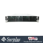 Intel 2U DDR4 Server 12 Bay SAS-3 Lff 2X 1100W Psu 3008 Controller Quad Port. Fixed Price $799.00.