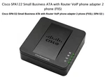 Cisco SPA122 Ata Sip Router 2X Fxs. Fixed Price $59.99.
