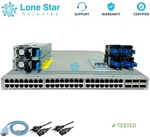 Cisco N9K-C93108TC-EX Nexus 9300 48-PORT 10G Base-t, 6P 100G QSFP28 Switch. Fixed Price $450.00.