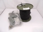 New Military Telephone Comm Wire Spool DR8B WD1A-.5KM W/RL39 Holder &strap. Fixed Price $159.99.