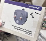 Fosmon Motion Activated Dual Laser Garage Parking Assistant With Adapter. Fixed Price $14.00.