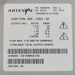 Sun Fire V880 X9697A 3001353-02 1175W Power Supply Artesyn 22949200. Fixed Price $75.00.
