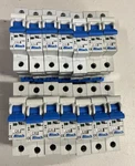 14 Altech C.5, C1, C6, C8, C12 Miniature Circuit Breakers 480Y/277 Vac 10KA. Fixed Price $60.00.