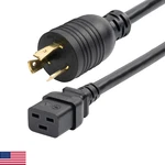 Startech 6FT Heavy Duty Power Cord Nema L6-20P Iec C19 20A 250V 12AWG. Fixed Price $46.61.