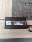 Corsair HX650W Professional Series Power Supply CMPSU-650HX. Fixed Price $50.00.