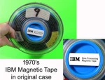 Vintage 1976 Ibm Magnetic Computer Tape (1200 Ft. Roll) Pillsbury Co.. Fixed Price $34.99.