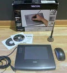 Wacom INTUOS3 4X6 Professional Pen, Mouse,tablet Box PTZ-431W Adobe Photoshop. Fixed Price $135.00.