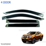 Chrome Sun Visor Weather Guard Windshield Cover For Nissan Navara NP300 2016 18. Fixed Price $77.99.