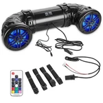 BPS6RGB 400W 200W Rms Dual 6.5" Bluetooth Atv Powersports Amplified Sound System. Fixed Price $159.99.