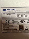 Sparkle Power FSP250-50GUB 80+ Bronze 250W 12V 5-2.5A Supply. Fixed Price $30.00.