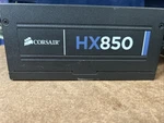 Corsair HX850 CMPSU-850HX 80 Plus Gold 850W Semi Modular Power Supply No Cabels. Fixed Price $60.00.