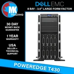 Dell Poweredge T430 8B Lff 5U Server -V1- Choose Cpus/ram/drives Wholesale. Fixed Price $2432.00.